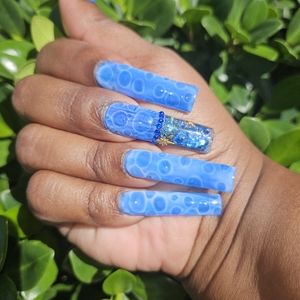Aquarium Press On Nails